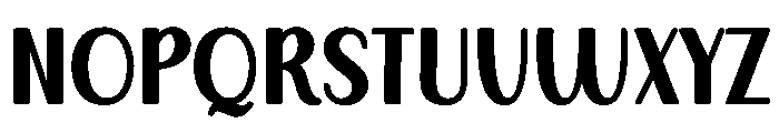 Always Positive Regular Font LOWERCASE