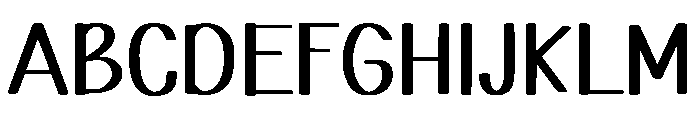 Always Positive Font UPPERCASE
