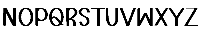 Always Positive Font UPPERCASE