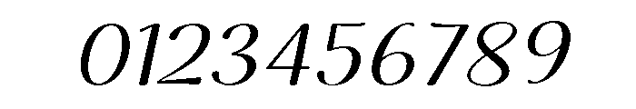 Alyora Script Expanded Slanted Font OTHER CHARS