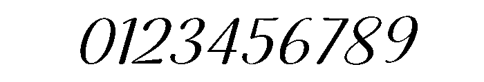Alyora Script SemExp Slant Font OTHER CHARS