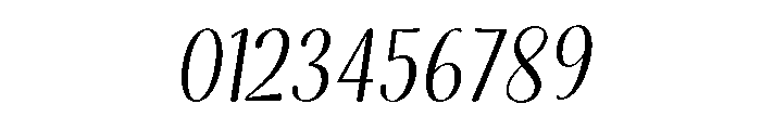 Alyora Script Semi Condensed Font OTHER CHARS