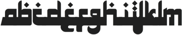 AL LIUWLIBATT Regular otf (400) Font UPPERCASE