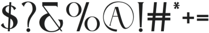 ALEKSA Regular otf (400) Font OTHER CHARS