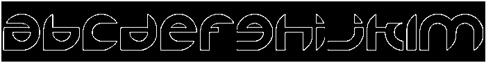 ALEXANDRA-HOLLOW-INVERSE otf (400) FONT