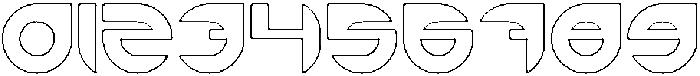 ALEXANDRA-HOLLOW otf (400) Font OTHER CHARS