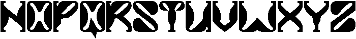 ALIEN UFO Bold otf (700) Font UPPERCASE