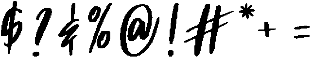 ALONE otf (400) Font OTHER CHARS