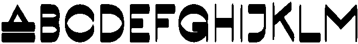 ALPHA Regular otf (400) Font UPPERCASE