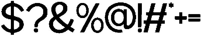 ALREVO-Regular otf (400) Font OTHER CHARS