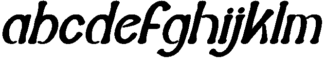 ALTAMIRA PAINTERS BOLD ITALIC otf (700) FONT