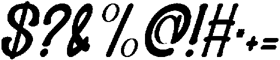 ALTAMIRA PAINTERS LIGHT ITALIC otf (300) Font OTHER CHARS