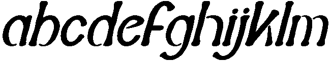 ALTAMIRA PAINTERS REGULAR ITALIC otf (400) FONT