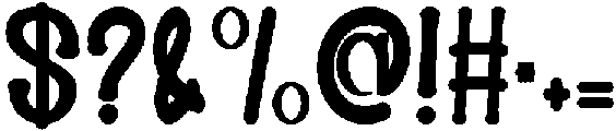 ALTAMIRA PAINTERS REGULAR otf (400) Font OTHER CHARS