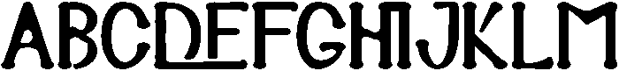 ALTAMIRA PAINTERS REGULAR otf (400) Font UPPERCASE