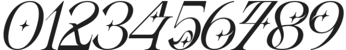 ALTAMIRA RECORD ITALIC otf (400) Font OTHER CHARS