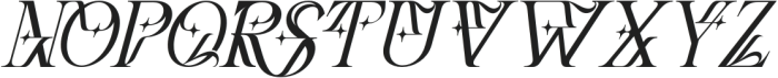 ALTAMIRA RECORD ITALIC otf (400) Font UPPERCASE
