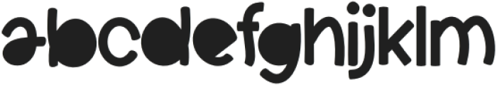 ALWAYS Regular otf (400) Font LOWERCASE