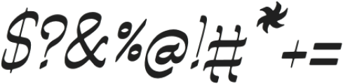 Al Hidayah Italic otf (400) Font OTHER CHARS