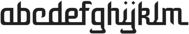 AlKareem-Regular otf (400) Font LOWERCASE