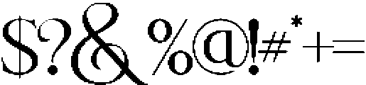 Al_Berita_Light otf (300) Font OTHER CHARS