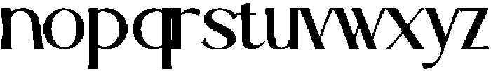 Al_Enphera_Normal otf (400) Font LOWERCASE