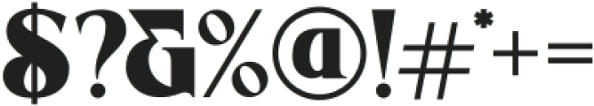 Al_Shioma_Bold otf (700) Font OTHER CHARS