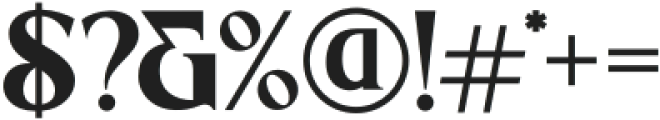 Al_Shioma_Regular otf (400) Font OTHER CHARS