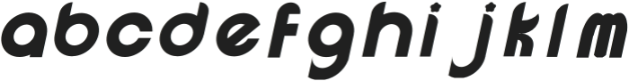 Alabama New Italic otf (400) Font LOWERCASE