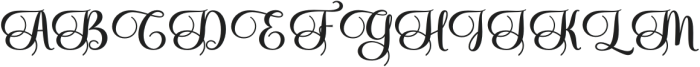 Aladine Bold Regular otf (700) Font UPPERCASE