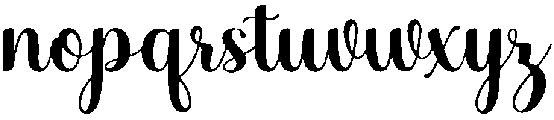 Aladine Regular otf (400) Font LOWERCASE