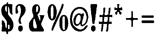 Alameda Regular otf (400) Font OTHER CHARS