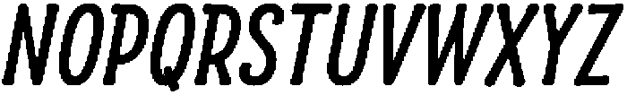 Alasassy Pro Bold Italic otf (700) Font UPPERCASE