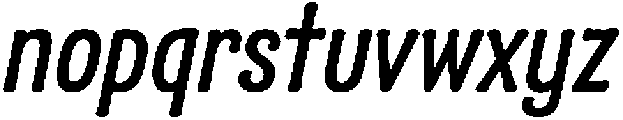 Alasassy Pro Bold Italic otf (700) Font LOWERCASE