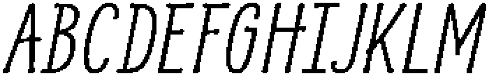 Alasassy Pro Italic otf (400) Font UPPERCASE