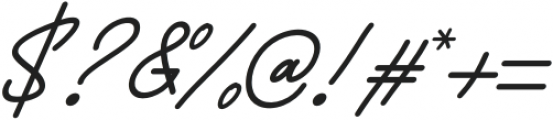 Alatheen Italic otf (400) Font OTHER CHARS