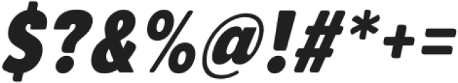 Alaturka 1923 Cond Black Italic otf (900) Font OTHER CHARS