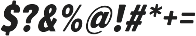 Alaturka 1923 Cond Extra Bold Italic otf (700) Font OTHER CHARS