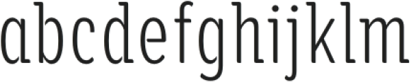 Alaturka 1923 Cond Extra Light otf (200) Font LOWERCASE