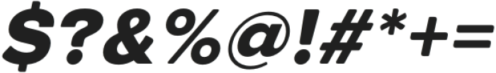 Alaturka 1923 Normal Extra Bold Italic otf (400) Font OTHER CHARS