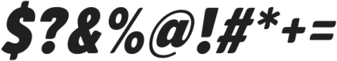 Alaturka 2023 Cond Black Italic otf (900) Font OTHER CHARS