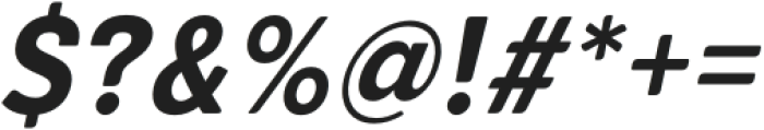 Alaturka 2023 Narrow Bold Italic otf (700) Font OTHER CHARS