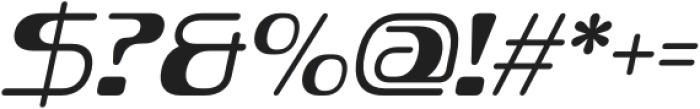 Alavine Italic otf (400) Font OTHER CHARS