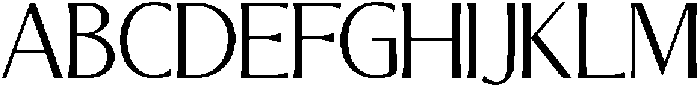 Alba Ophezia Regular otf (400) Font UPPERCASE