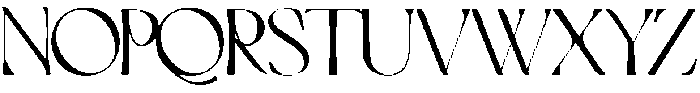 Albano Display otf (400) Font UPPERCASE