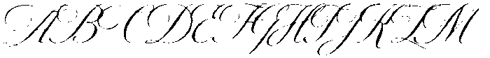 Albano Script Rough otf (400) Font UPPERCASE
