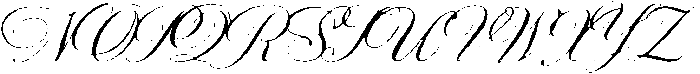 Albano Script Rough otf (400) Font UPPERCASE