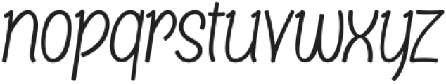 Albatross CPC Italic otf (400) Font LOWERCASE