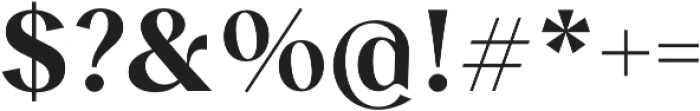 Albra Sans Semi otf (400) Font OTHER CHARS