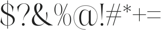 Alchadera otf (400) Font OTHER CHARS